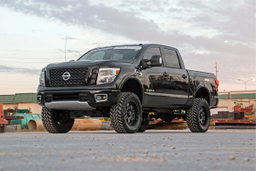 6-Inch Lift Kit with N3 Shocks for 2017–2024 Nissan Titan 4WD, view 3, Rough Country 87820A