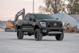 6-Inch Lift Kit with N3 Shocks for 2017–2024 Nissan Titan 4WD, view 4, Rough Country 87820A