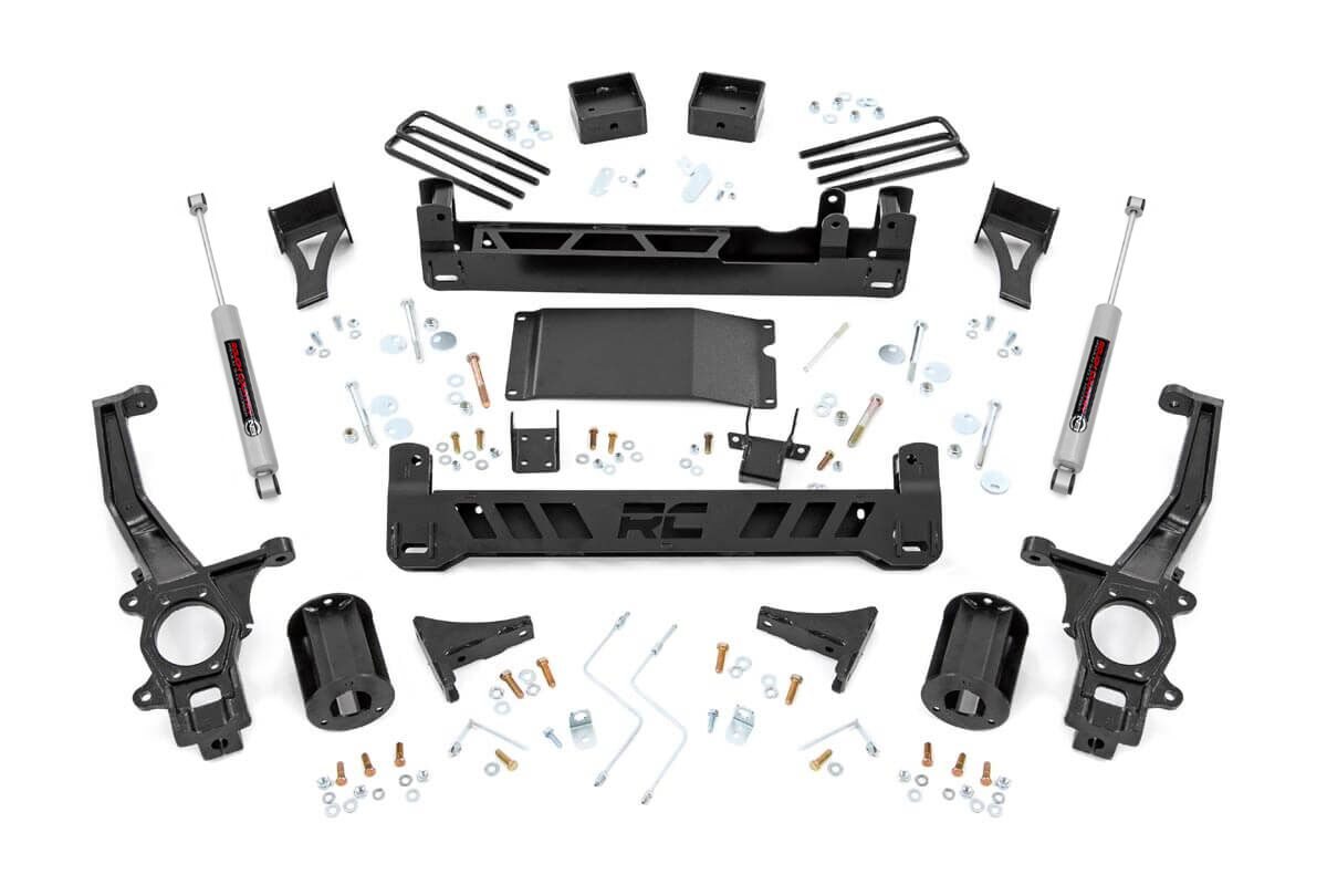 6-Inch Lift Kit for 2005-2021 Nissan Frontier 4WD/RWD, Rough Country 87930