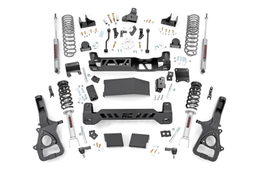 6-Inch Lift Kit with N3 Shocks for 2025 Ram 1500 4WD dimension diagram — Rough Country 88331
