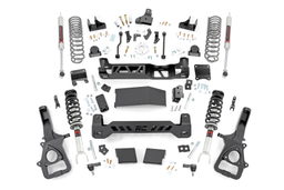 6-Inch Lift Kit with M1 Monotube Shocks for 2025 Ram 1500 dimension diagram — Rough Country 88340