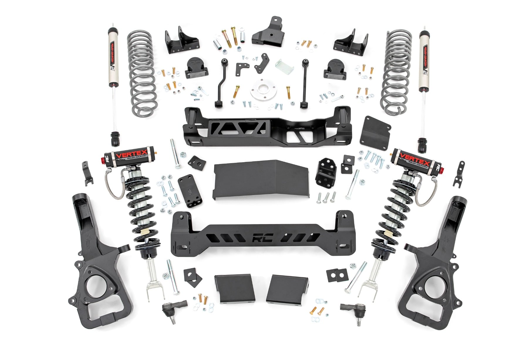 6-Inch Ram 1500 Lift Kit with Vertex 2.5 and V2 Monotube — Rough Country 88457