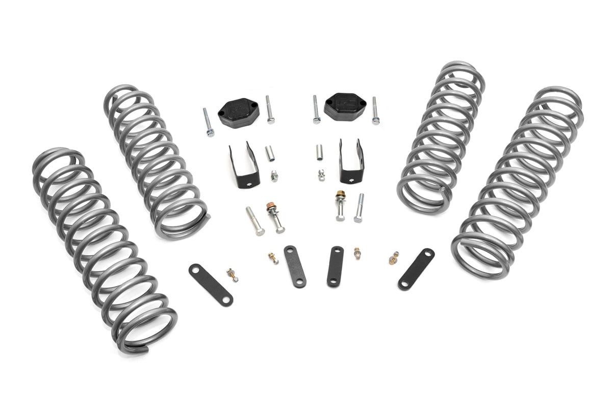 Rough Country 2.5-Inch Lift Kit for 2007–2017 Jeep Wrangler Unlimited 4WD