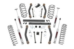 4-Inch Lift Kit with N3 Shocks for Jeep Wrangler TJ 4WD (1997–2002), Rough Country 90630