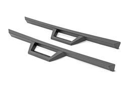 Contoured Drop Steps for 2-Door Jeep Wrangler 4WD (2018-2025), view 4, Rough Country 90761