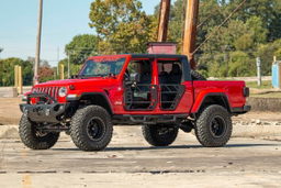 Contoured Drop Steps for Jeep Gladiator 4WD (2020–2025), view 2, Rough Country 90762