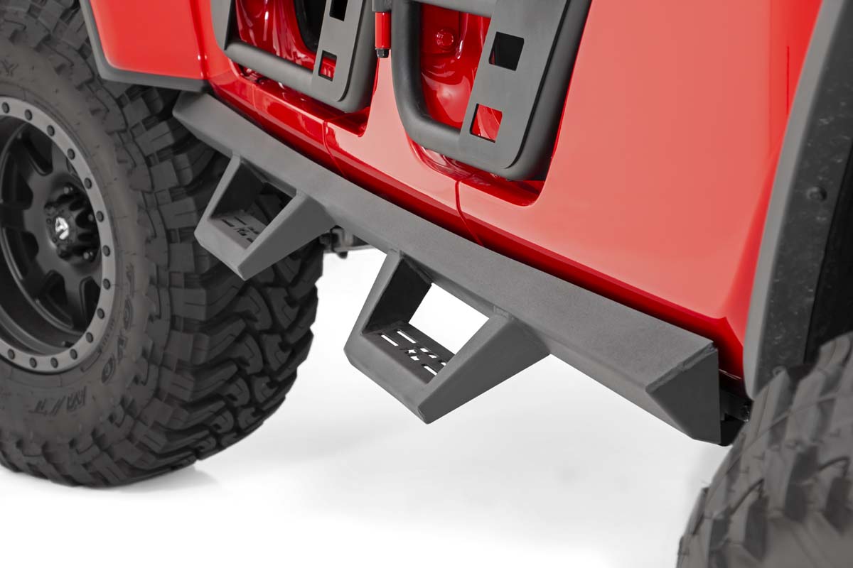 Rough Country Contoured Drop Steps for Jeep Gladiator 4WD