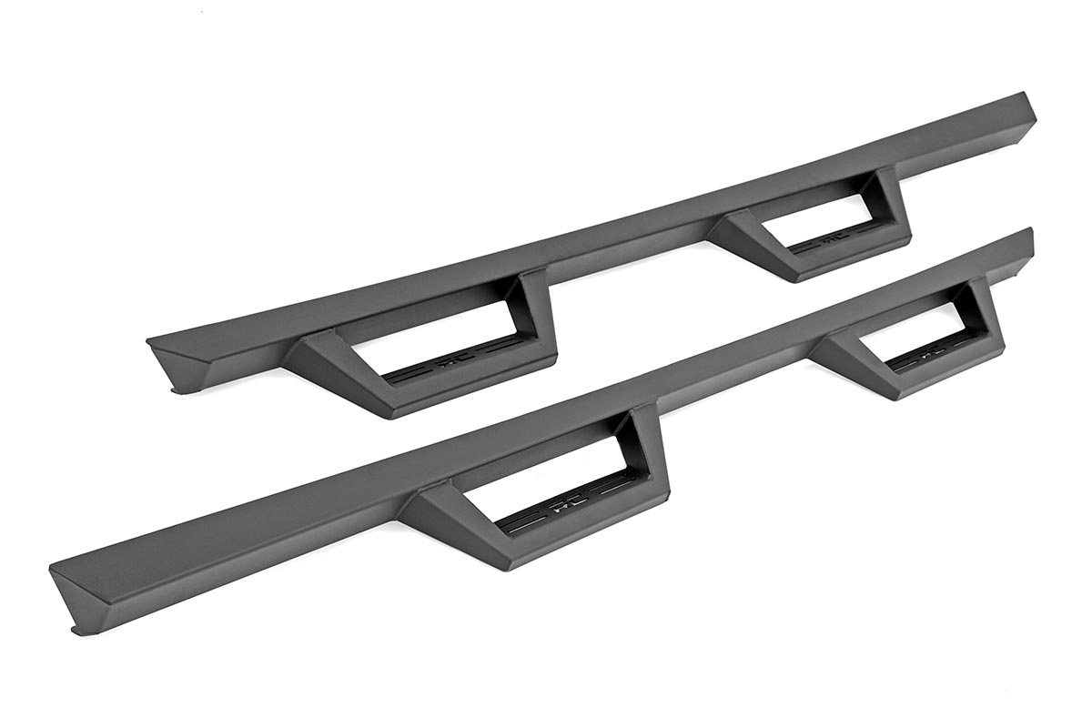 Rough Country Contoured Drop Steps for Jeep Wrangler 4WD 4-Door