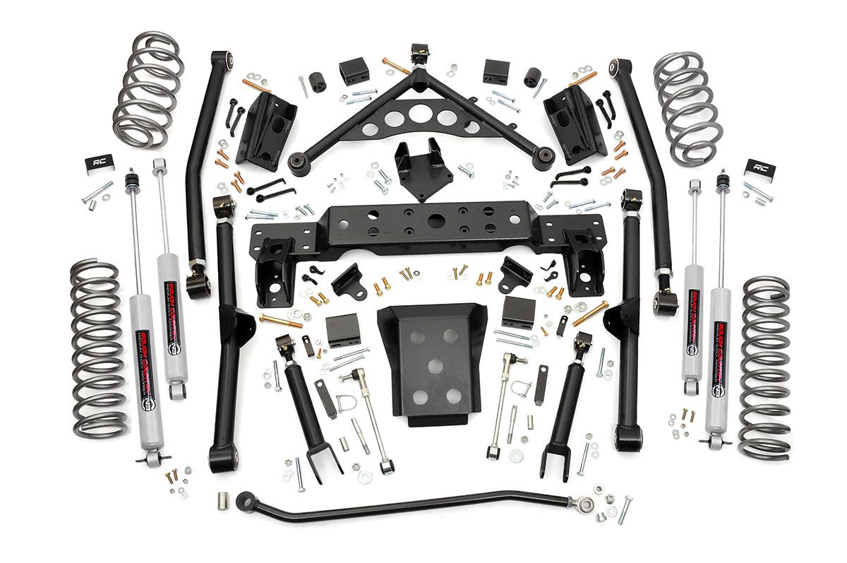 Rough Country 4-Inch Lift Kit for Jeep Grand Cherokee WJ