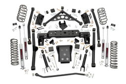 4-Inch Lift Kit for Jeep Grand Cherokee WJ dimension diagram — Rough Country 90820