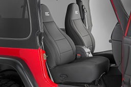 Neoprene Seat Covers for Jeep Wrangler 4WD (2003–2006), view 3, Rough Country 91001