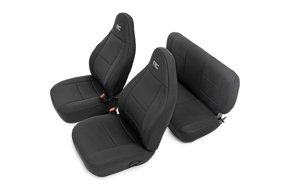 Rough Country Neoprene Seat Covers for Jeep Wrangler 4WD