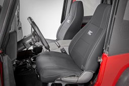 Neoprene Seat Covers for Jeep Wrangler 4WD (1987-1990), view 2, Rough Country 91008
