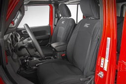 Seat Covers for Jeep Wrangler Unlimited (2018-2025), view 2 — Rough Country 91012