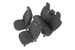 Seat Covers for Jeep Wrangler Unlimited (2018-2025) — Rough Country 91012