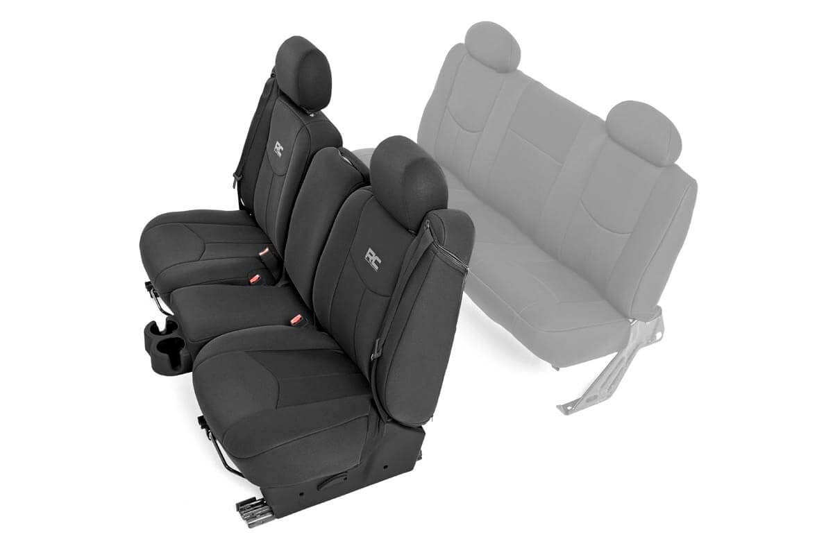 Rough Country Front Seat Covers for Silverado & Sierra 1500
