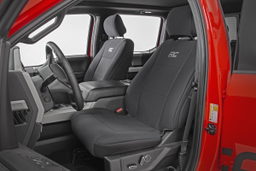 Front Seat Covers with Headrest Covers (Rough Country 91016), view 2