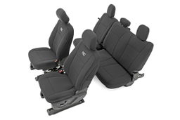 Neoprene Seat Covers for Ford F-150 XL and XLT (2015-2025), Rough Country 91018