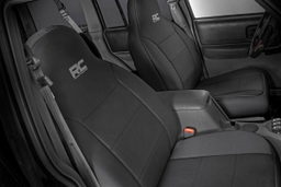 Neoprene Front Seat Covers for 1984–1996 Jeep Cherokee, view 3, Rough Country 91021A