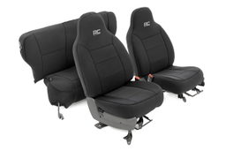 Neoprene Front Seat Covers for 1984–1996 Jeep Cherokee, Rough Country 91021A