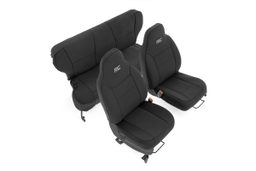 Front Seat Covers for Jeep Cherokee 4WD/RWD (1997-2001), Rough Country 91022