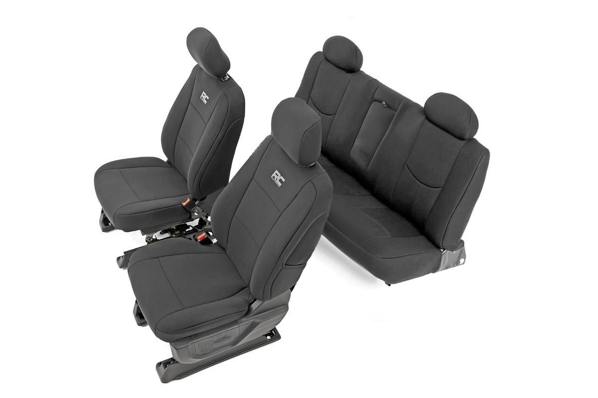 Rough Country Seat Covers for Silverado 1500 & Sierra 1500