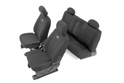 Seat Covers for Silverado 1500 & Sierra 1500 (2014-2019), Rough Country 91025