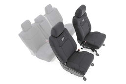Neoprene Front Seat Covers for Toyota Tundra (2014-2021), Rough Country 91026A