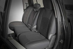Front and Rear Neoprene Seat Covers (Rough Country 91029), view 3