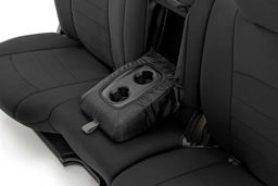 Front and Rear Neoprene Seat Covers (Rough Country 91029), view 4