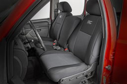 Front Seat Covers for Chevy Silverado & GMC Sierra (2007-2013), view 3, Rough Country 91032