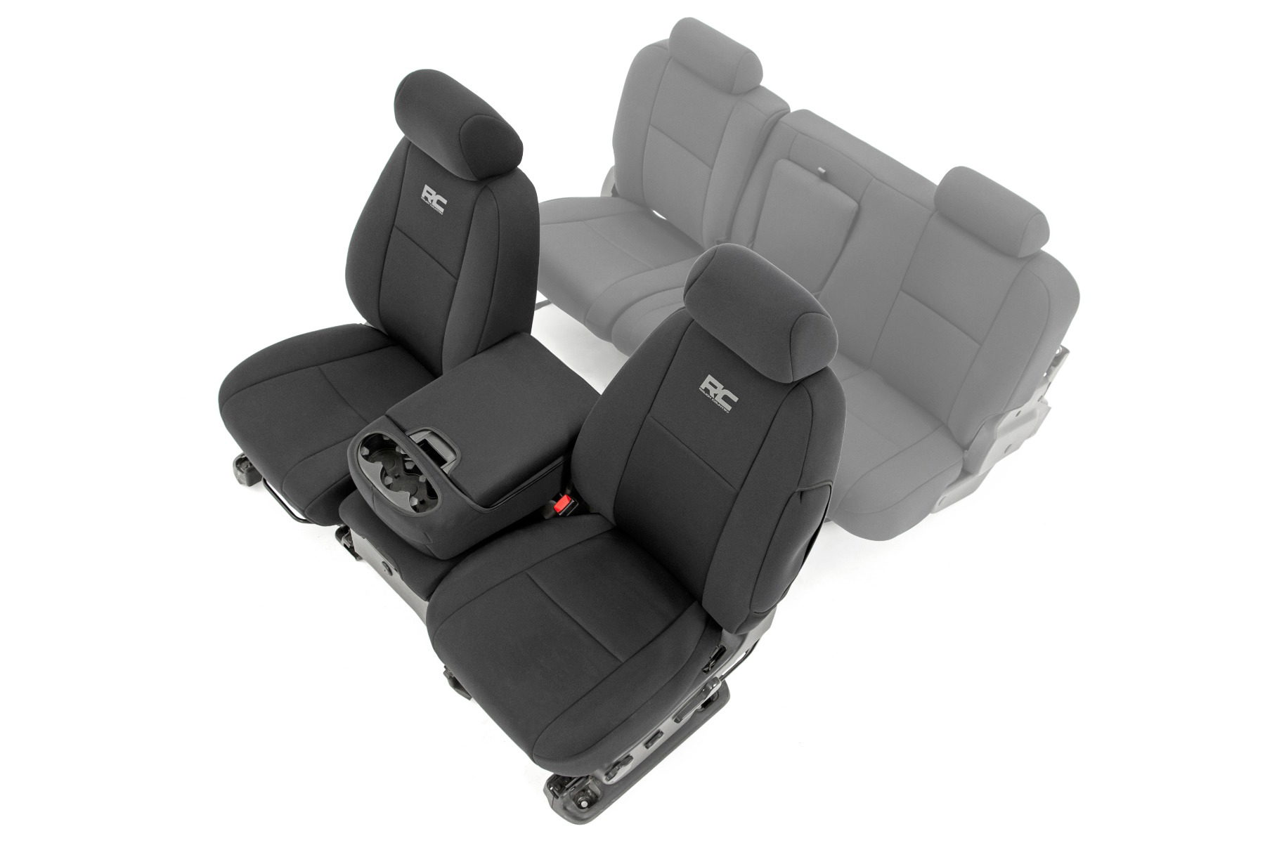 Rough Country Front Seat Covers for Chevy Silverado & GMC Sierra