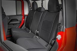 Front and Rear Seat Covers for 2020–2025 Jeep Gladiator 4WD, view 3, Rough Country 91034