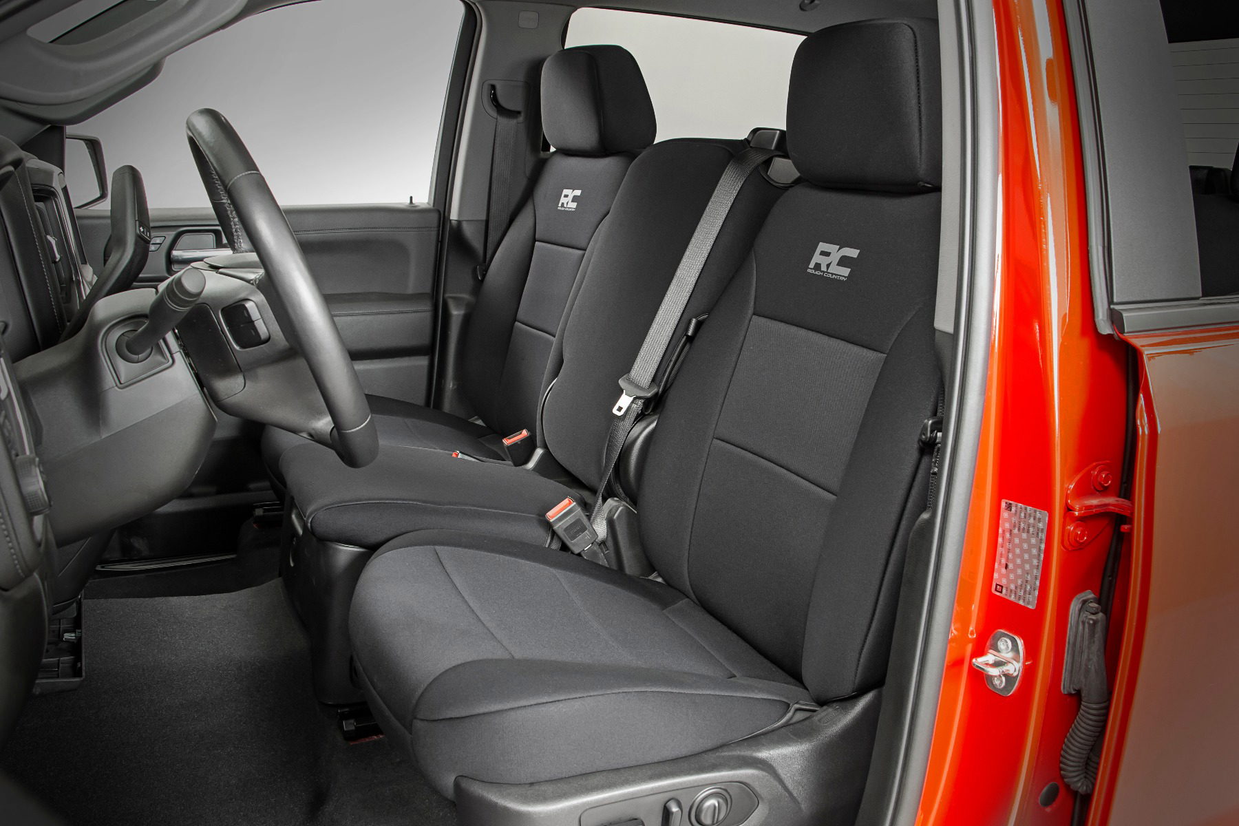 Front and Rear Neoprene Seat Cover Set (Rough Country 91035)