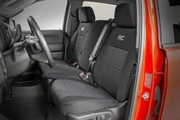 Neoprene Seat Cover Set — Front and Rear (Rough Country 91037), view 2
