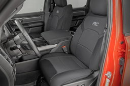 Neoprene Seat Covers for 2019–2025 Ram 1500 4WD/RWD, view 2, Rough Country 91040
