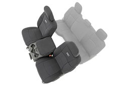 Neoprene Seat Covers for Ram 2500 4WD/RWD (2019-2025), Rough Country 91042