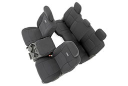 Neoprene Seat Covers for 2019-2025 Ram 2500 Crew Cab — Part 91043, Rough Country