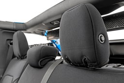 Neoprene Seat Covers for 2021 Ford Bronco 4WD, view 4, Rough Country 91045