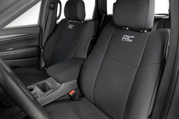Neoprene Seat Covers for Jeep Cherokee & Grand Cherokee (2011-2022), view 2, Rough Country 91046