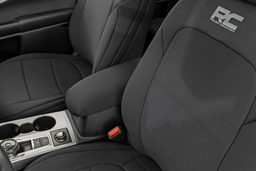 Front and Rear Seat Covers for 2021–2025 Ford Bronco Sport AWD, Rough Country 91047