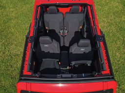 Front Seat Covers for 2021-2025 Ford Bronco 4WD (2-Door), view 4, Rough Country 91050