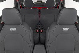 Front Seat Covers for 2021-2025 Ford Bronco 4WD (2-Door), Rough Country 91050