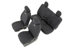 Seat Covers for Colorado & Canyon Crew Cab (2015-2022), Rough Country 91051