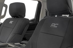 Neoprene Seat Covers for Toyota Tundra (2022-2025), Rough Country 91054