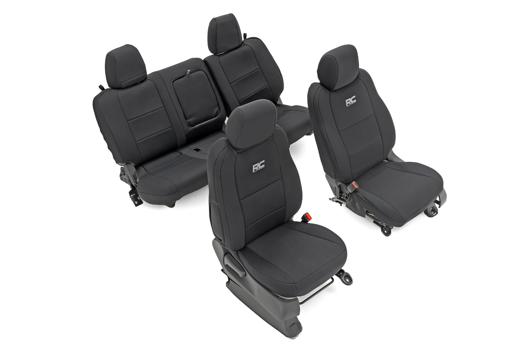 Neoprene Seat Covers for 2022–2025 Nissan Frontier, Rough Country 91058