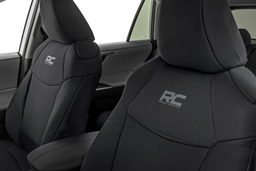 Neoprene Front and Rear Seat Covers for 2019-2025 Toyota RAV4, Rough Country 91064