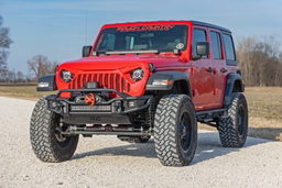 3.5-Inch Lift Kit with M1R Shocks for 2024–2025 Jeep Wrangler 4WD, view 5, Rough Country 91944