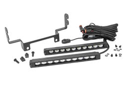 10-Inch Black Series LED Light Bar Kit for Honda Pioneer 1000 — Part 92004, view 2, Rough Country