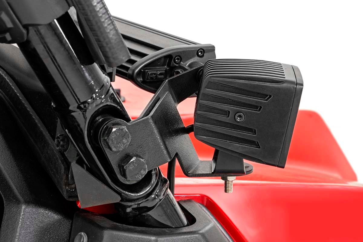 2-Inch Black Series LED Pod Kit for Honda Pioneer 1000 (2016-2025), Part 92009, Rough Country